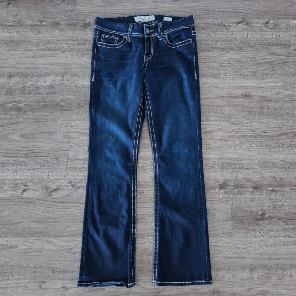 Buckle BKE Dakota Boot Cut Denim Jeans - Dark Blue Wash - Women's 28 Long